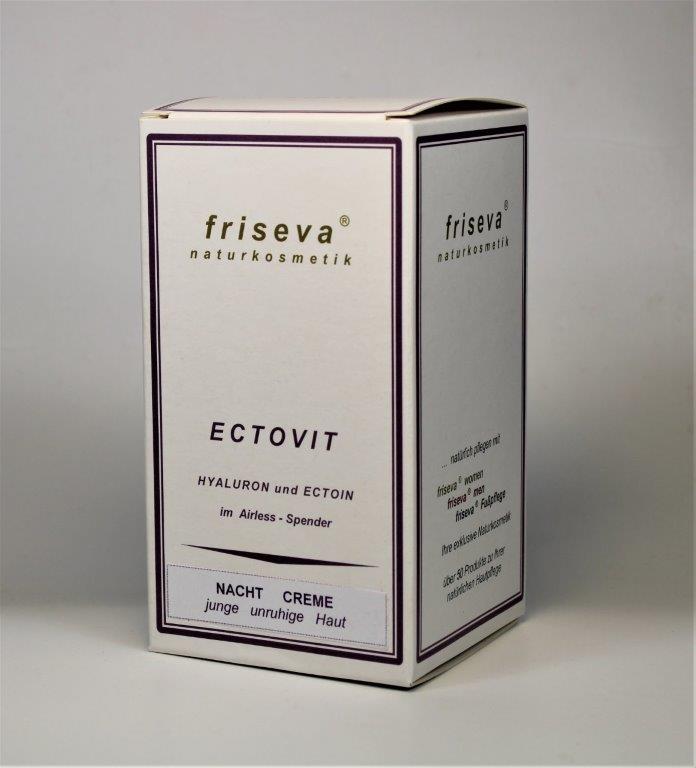 Friseva Ectovit Nachtcreme für junge, unruhige Haut 50 ml - die Naturcosmetic