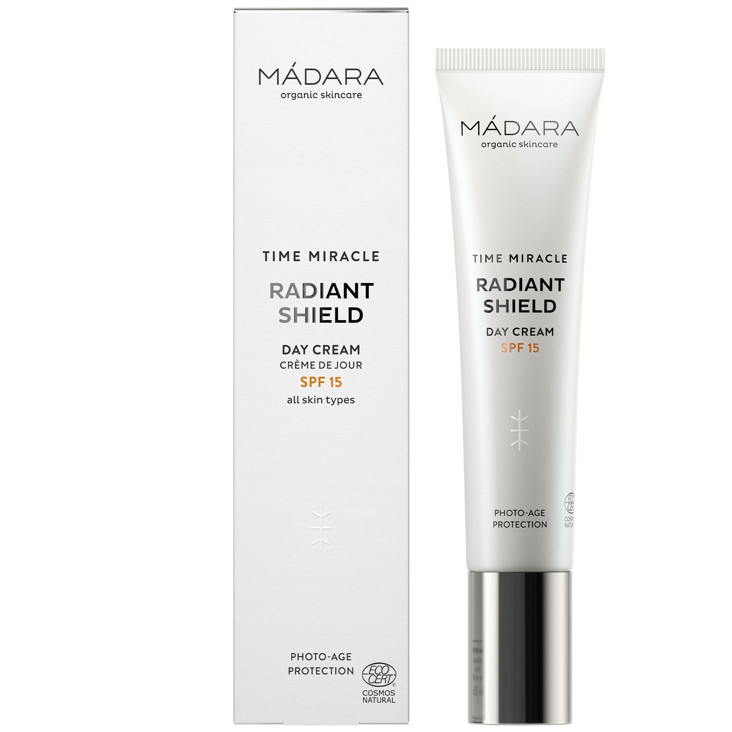 Madara TIME MIRACLE Radiant Shield Day Cream SPF15, 40 ml - die Naturcosmetic