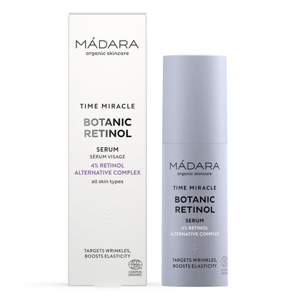 Madara TIME MIRACLE Botanic Retinol Serum 30 ml - die Naturcosmetic