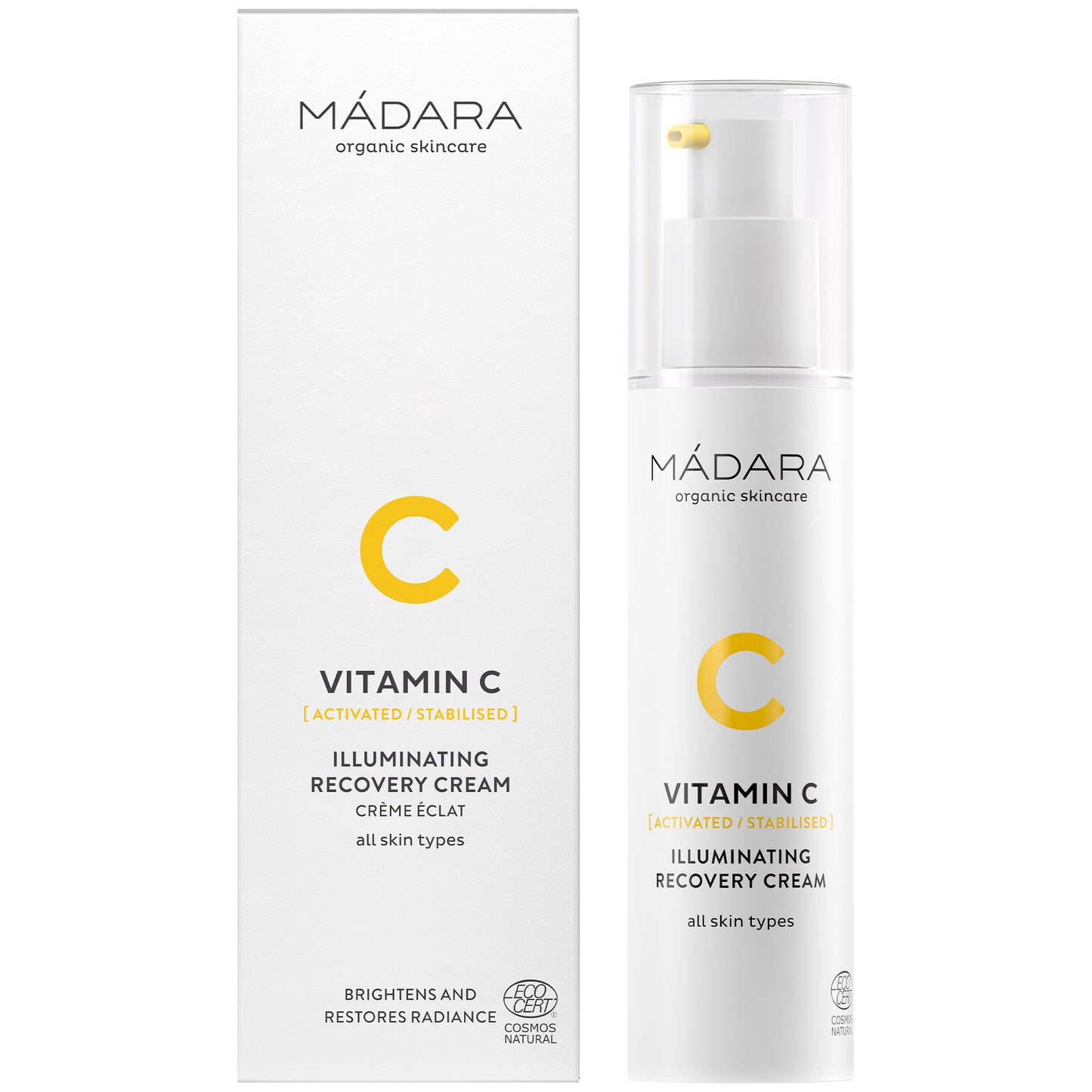 Madara Vitamin C Illuminating Recovery Cream 50 ml - die Naturcosmetic