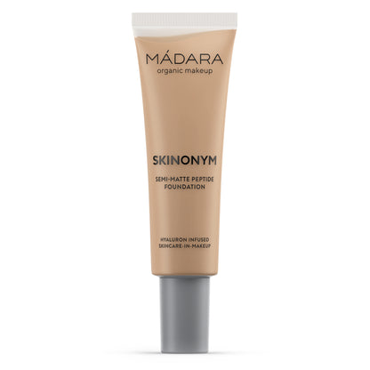 Madara SKINONYM Semi-Matte Peptide Foundation, #55 CLAY, 30 ml - die Naturcosmetic