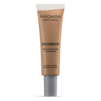 Madara SKINONYM Semi-Matte Peptide Foundation, #70 CARAMEL, 30 ml