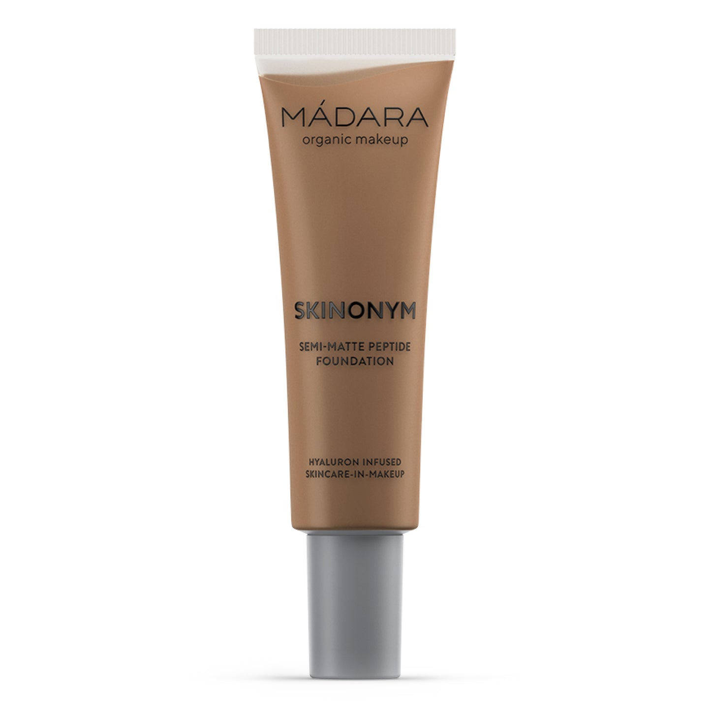 Madara SKINONYM Semi-Matte Peptide Foundation, #80 FUDGE, 30 ml