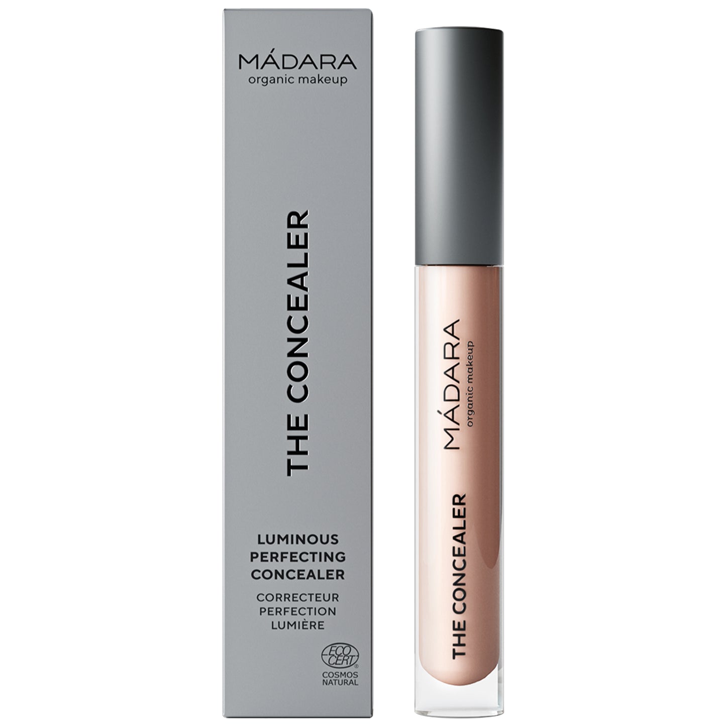 Madara Leuchtender perfektionierender Concealer Nr. 25 Latte, 4 ml - die Naturcosmetic