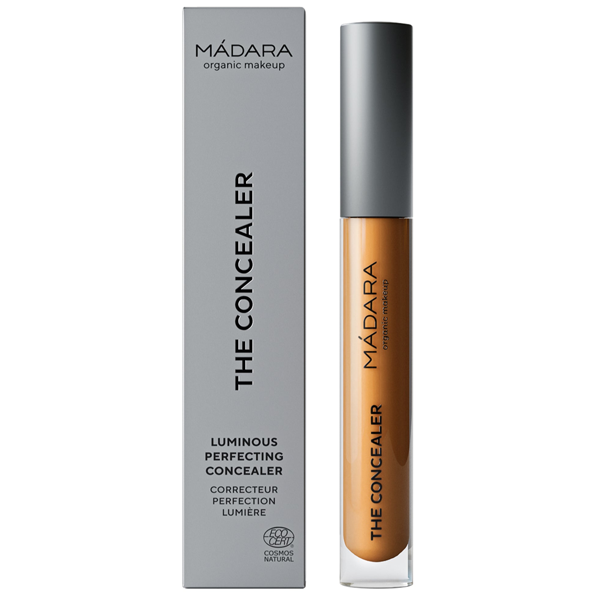 Madara Leuchtender perfektionierender Concealer Nr. 55 Hazelnut, 4 ml - die Naturcosmetic