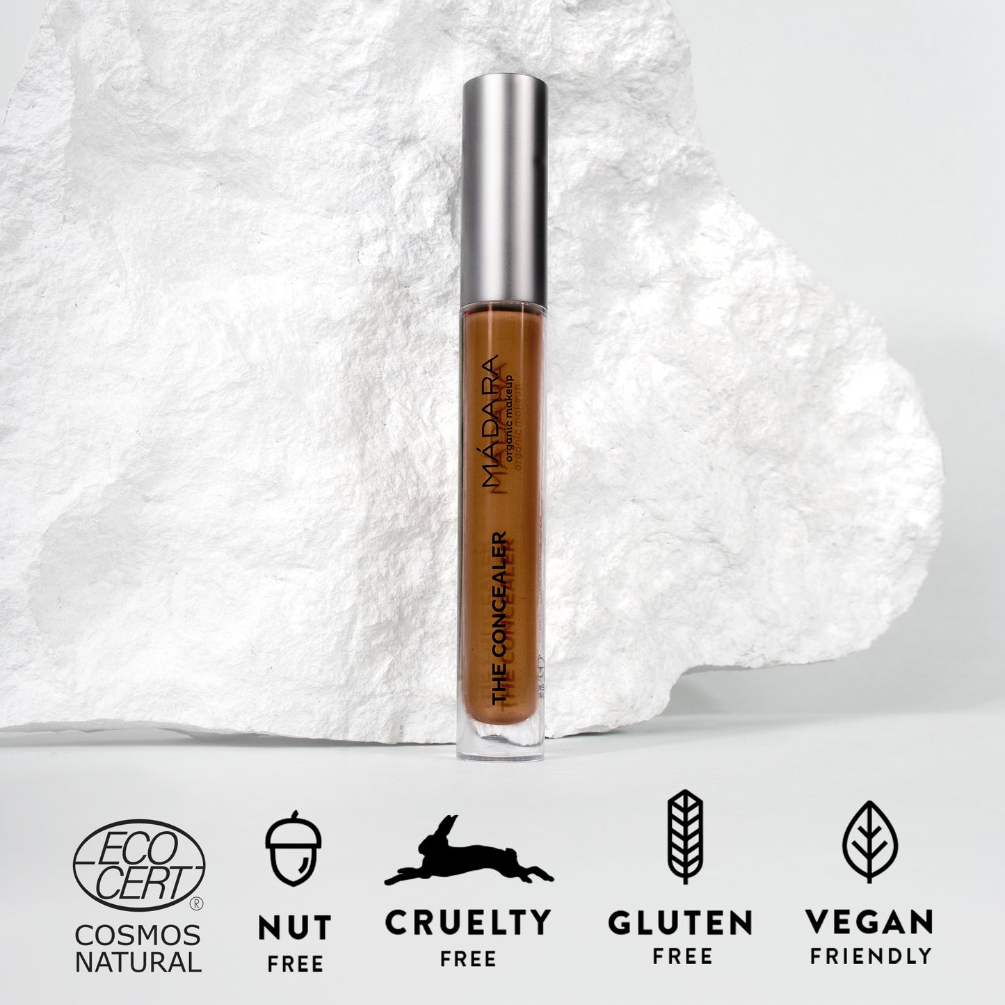 Madara Leuchtender perfektionierender Concealer Nr. 65 Mocha, 4 ml - die Naturcosmetic