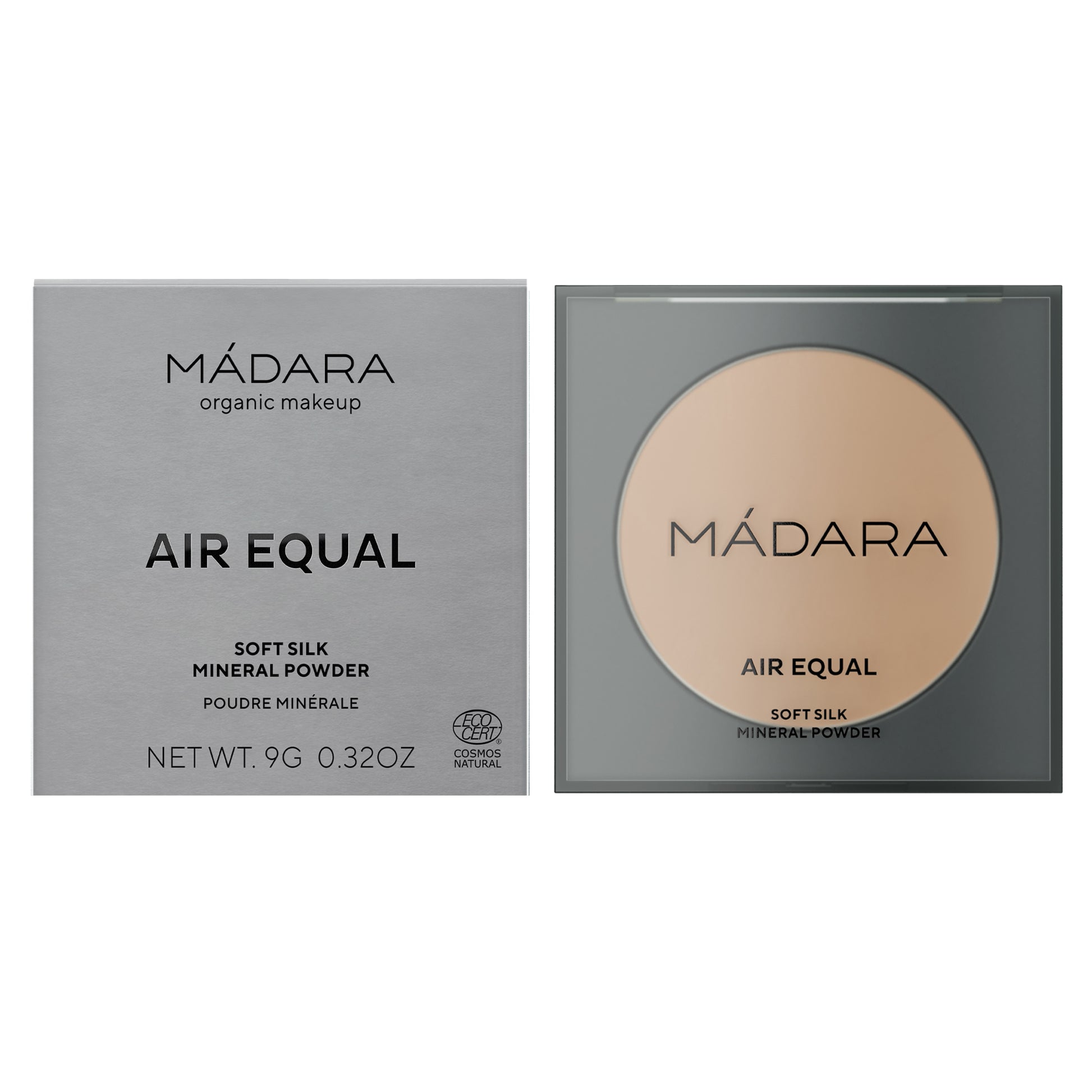 Madara Mineralischer Gesichtspuder - Air Equal Soft Mineral Powder Nr. 1 Fair 9 g - die Naturcosmetic