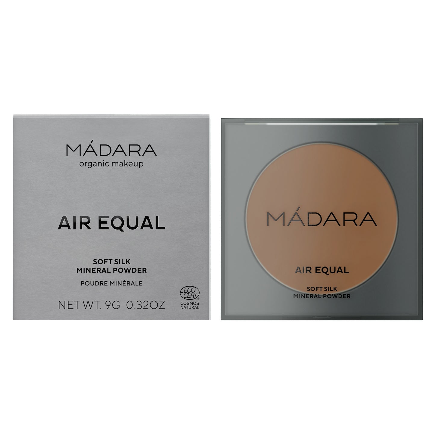 Madara Mineralischer Gesichtspuder - Air Equal Soft Mineral Powder Nr. 3 Deep 9 g - die Naturcosmetic