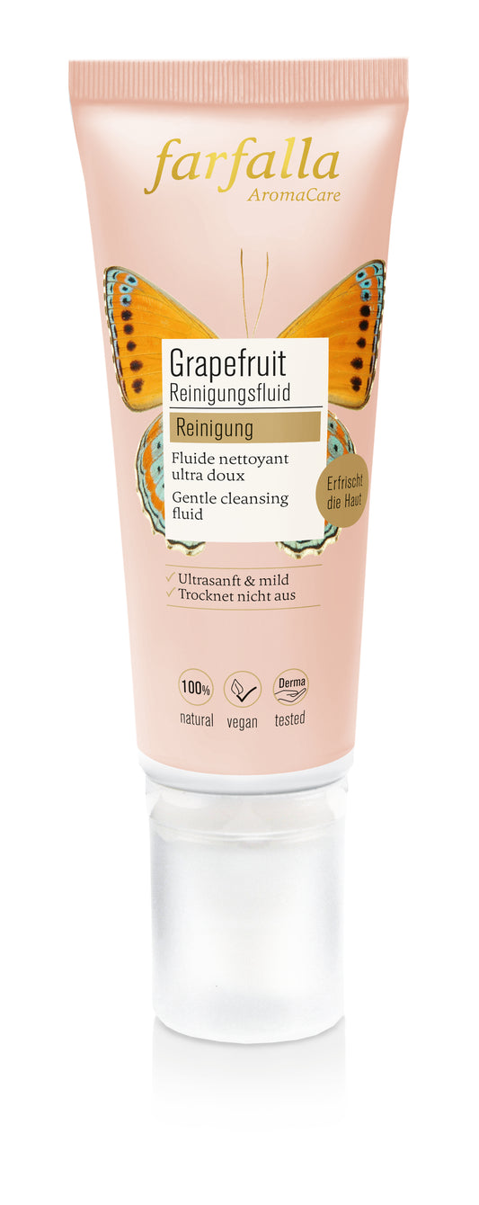 Farfalla Grapefruit Reinigung Ultrasanftes Reinigungsfluid 75 ml