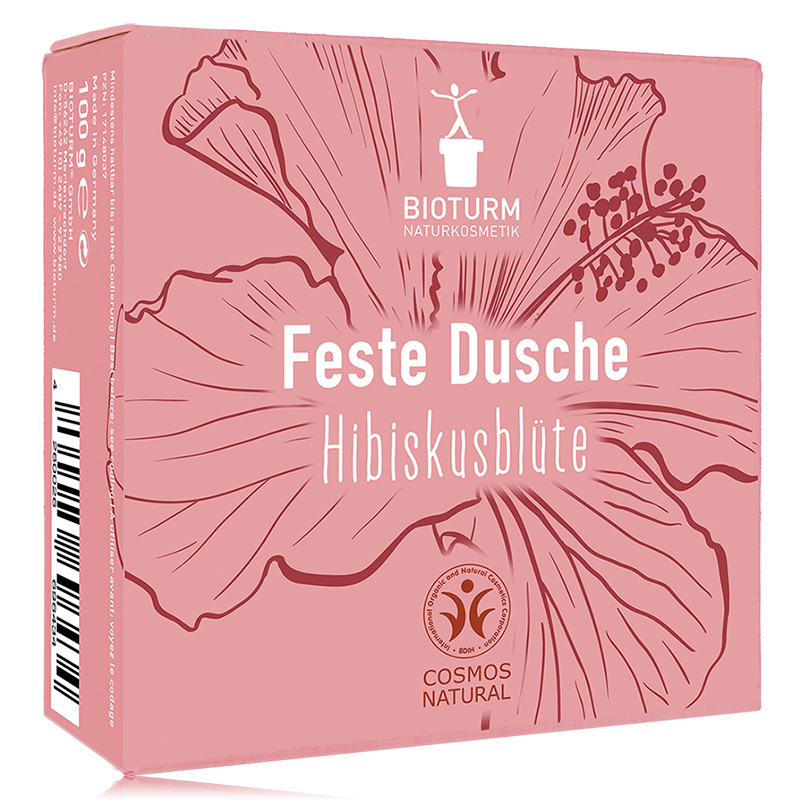 Bioturm Feste Dusche Hibiskusblüte Nr.137, 100 g