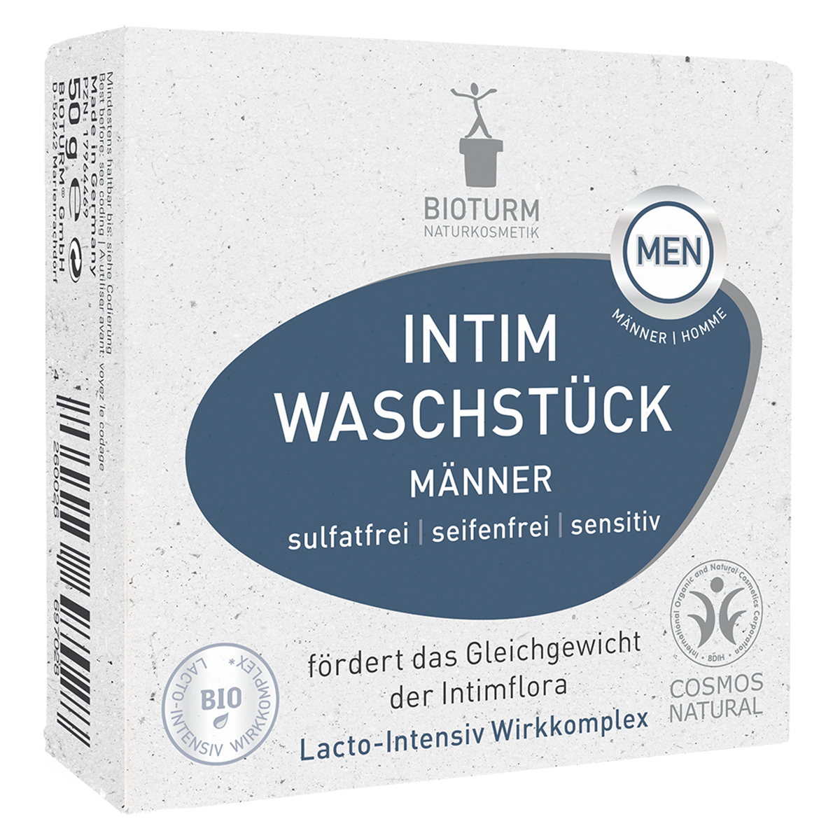 Bioturm Intim Waschstück Männer Nr. 142, 50 g