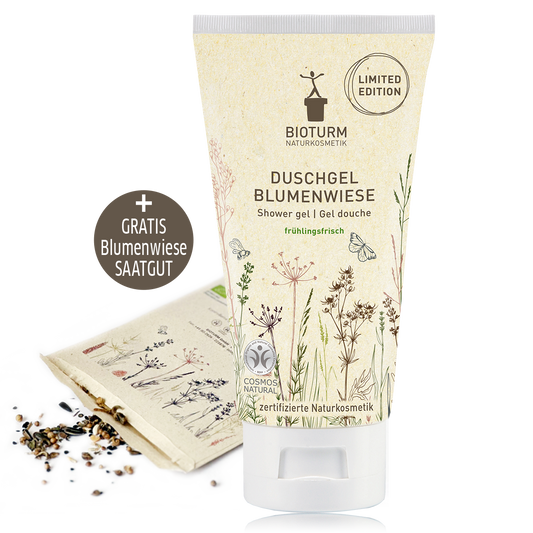 Bioturm Duschgel Blumenwiese, 200 ml