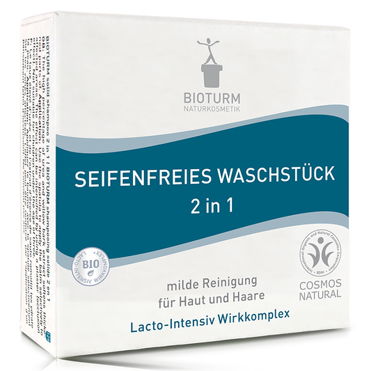 Bioturm Seifenfreies Waschstück 2 in 1 Nr.131, 100 g