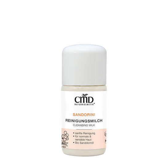 CMD Sandorini Reinigungsmilch 30 ml Probiergröße - die Naturcosmetic