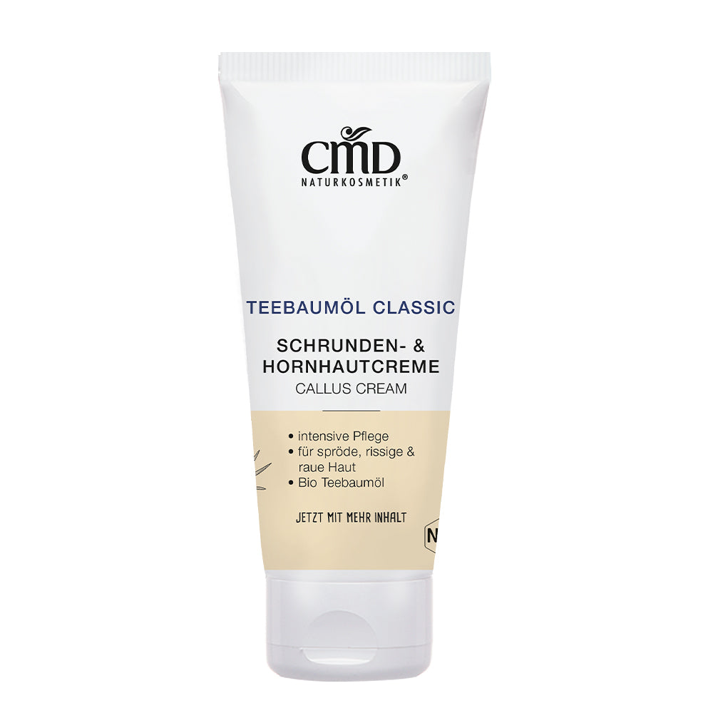 CMD Teebaumöl Schrunden- und Hornhautcreme 100 ml - die Naturcosmetic