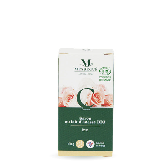 Mességué Seife mit Eselsmilch BIO, Duft Rose 100g - die Naturcosmetic